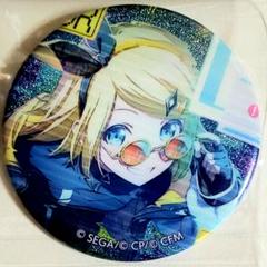 プロセカ 鏡音リン グリッター缶バッジ 40b ワンダショ - メルカリ