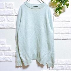 キャバン　セーター　美品　S　ミックスニット　ウール　カシミヤ　カジュアル　上品