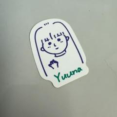 乃木坂46 乃木坂カフェ　2025 ステッカー　鈴木佑捺