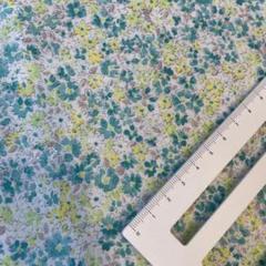 1m 絵の具調 花柄 生地