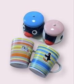 わくわくピングーマグカップ 4点セット レトロ プライズ バンプレスト ピングーのギフト向けグッズを紹介！おそろいで使いたいキュート