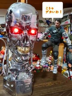 爆レア☆1/1 ライフサイズ ターミネーター 2 T-800 エンドスカル