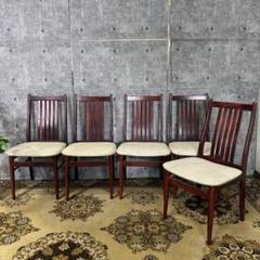 KARIMOKU ヴィンテージチェア 6脚セット Karimoku Furniture Old Karimoku Collection