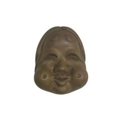 根付　お面　能面　2点 Amazon.co.jp: 根付 Netsuke 般若 面根付 両面能面 彫刻