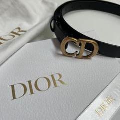 diorベルト75センチ Reversible Saddle Belt Black and Latte Smooth Calfskin, 20