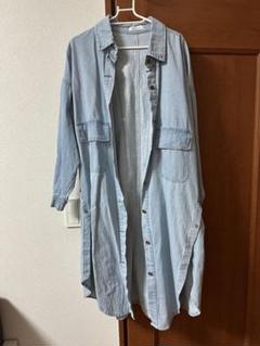 ロングデニムシャツ新品未使用のサムネイル