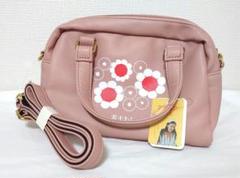 アデリアレトロ 花まわし ショルダーバッグ ハンドバッグ ２ＷＡＹ 昭和 花柄