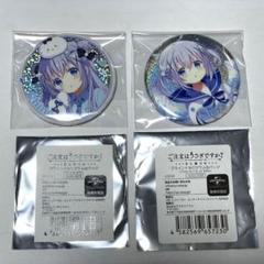 ごちうさ　メグ　缶バッジ　7個　TAKE OUT BLUE BIRD tag-
