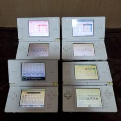 ニンテンドーDS Lite 本体4台セット ホワイト【ジャンク品】