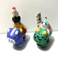 琉球張子 豊永盛人 玩具ロードワークス ゾウ 新品未使用】豊永盛人玩具ロードワークス 沖縄琉球張り子 仙台