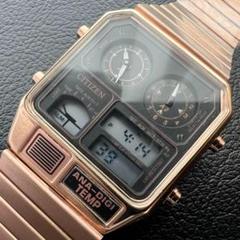 【整備済】 CITIZEN シチズン アナデジテンプ ビンテージ レトロ 188 整備済】 CITIZEN シチズン アナデジテンプ ビンテージ レトロ 188