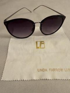 【超美品】LINDA FARROW LUXE ヴィンテージ アイウェア 箱付 LINDA FARROW x ANN DEMEULEMEESTER サングラス シルバー