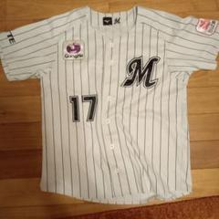 佐々木朗希　ロッテ　ユニフォーム　M　鴎マーク/未着用 MIZUNO 佐々木朗希 千葉ロッテマリーンズ グッズ ユニフォーム