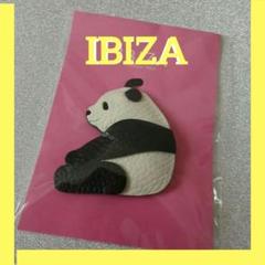 IBIZA イビサ バッグチャーム マスコット パンダチャーム付きポーチ