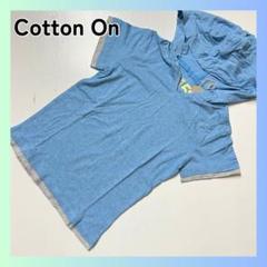 新品　コットンオン　子供服　キッズ　Tシャツ　半袖　トップス　120cm ブルー