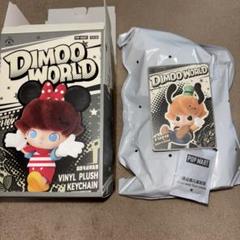 DIMOO POPMARTぬいぐるみキーホルダー Amazon.co.jp: POP MART DIMOO WORLD × DISNEY シリーズ