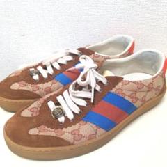 GUCCI　スニーカー　レディース　ブラウン