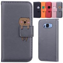 Galaxy S8 ケース スマホケース カード収納 全面保護 擦り傷防止