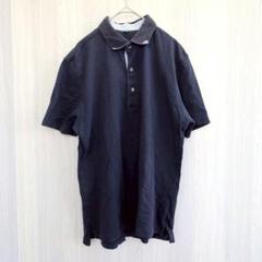 無印良品 ポロシャツ シャツ トップス 半袖 ネイビー Lサイズ