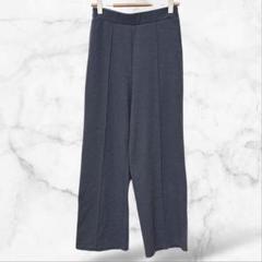 【Lutique】ストレートカジュアルパンツ ウエストゴム(M)オールシーズン