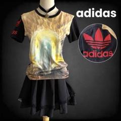 【激レア】fairy grunge イーグル柄 adidas ピチT XS