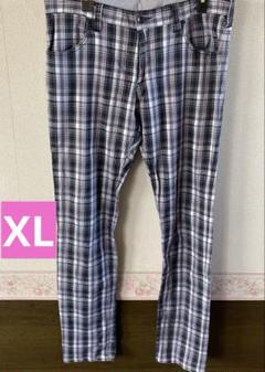 チェックパンツ XL コムサイズム