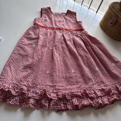 お嬢様　サマードレス　デイジー刺繍