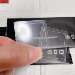 適合不明 なにかの保護フィルム 柔らかい クリアフィルム スマートウォッチ？