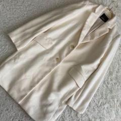 HK WORKS London ウールコート アイボリー M キレイめ オフィス