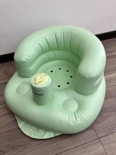 Richell ベビーバスチェア ミントグリーン