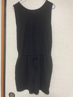 黒いラップスタイルオールインワン XL