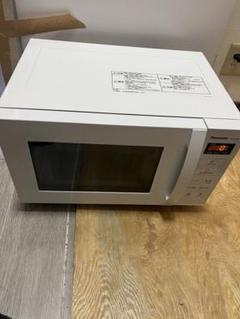 パナソニック 単機能レンジ NE-FL100-W ホワイト 22L フラット庫