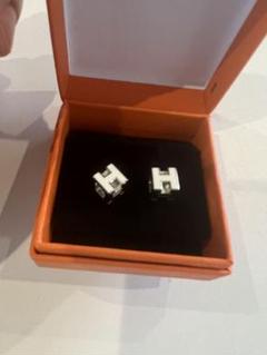【正規】※ジャンク品※エルメスHERMES H字型 ピアス 2025年最新】エルメス ピアス hの人気アイテム - メルカリ