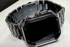 B★Apple Watch ステンレスバンド　ケース　アップルウォッチベルト