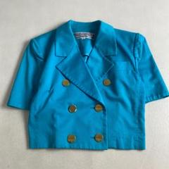 イヴ・サンローラン　水玉　ジャケット Yves Saint Laurent サンローラン テーラード ジャケット