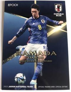 EPOCH 2023 サッカー日本代表 GEMカード サガン鳥栖 鎌田大地 Yahoo!オークション -「鎌田大地」(Jカード) (シングルカード)の