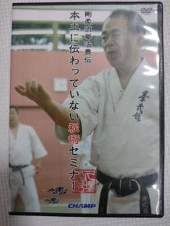 DVD 剛柔流拳法奥伝 本土に伝わっていない秘術セミナー 久場良男