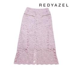 06T006☆ REDYAZEL 花柄 刺繍 レース フレアスカート 春夏