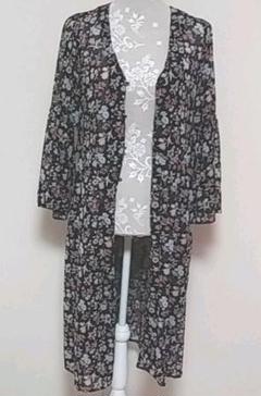 花柄ロングワンピース