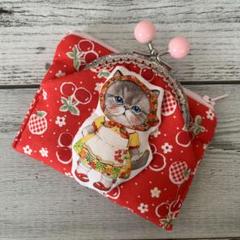 コヤンイサムチョン ファスナー付きがま口ポーチ ルミちゃん
