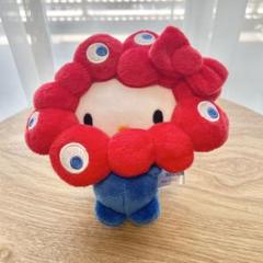 サンリオ　ミャクミャク　ぬいぐるみ カラビナ付き 大阪万博 楽天市場】ミャクミャク なりきり ぬいぐるみ マイメロディ