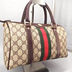 GUCCI ミニボストン インターロッキング シェリーライン GG