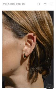 ファッションなデザイン 未使用】ドーターズジュエリー メルカリ - フープピアス ゴールド アクセサリー