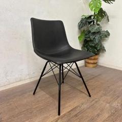 【新品・未使用】　リアルな本革調のバーチェア　イス　椅子　スツール　　1脚