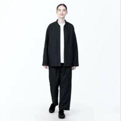 MUJILABO セットアップ ノーカラージャケット カーゴパンツ M 黒 2025年最新】muji labo セットアップの人気アイテム - メルカリ
