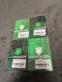 【KKポーカー】 トランプセット ×2  kkpoker(在庫有) Amazon.co.jp: [KKPoker] ポーカートランプ 2個入りセット 黒緑