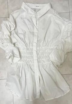 フレイアイディー　タックプリーツシャツ
