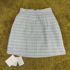 【新品】Rirandture ダブルウエストプリーツミニスカート　S レイヤードプリーツミニスカート[品番：MKSW0058555]｜dazzlin