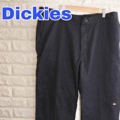 D8【Dickies】ワークパンツ 【メンズXL相当】黒