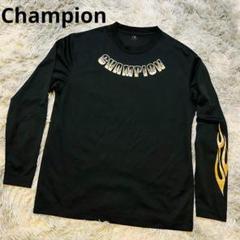 【大特価】 CHAMPION トライバル柄 Ｌ ロングスリーブTシャツ